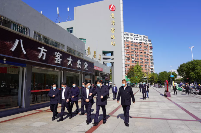 一線(xiàn)報(bào)道 || 張子建一行檢查指導(dǎo)鷹潭長(zhǎng)運(yùn)客運(yùn)站疫情防控工作