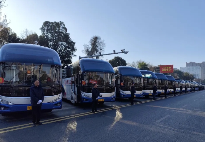 吉安長運:圓滿完成市人大、政協(xié)兩會用車保障任務